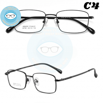 Gọng kính kim loại mã 34766